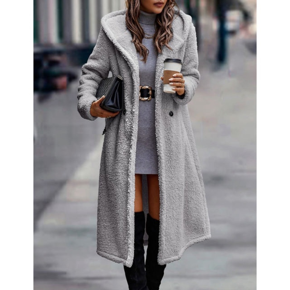 Long Hooded Bear Coat